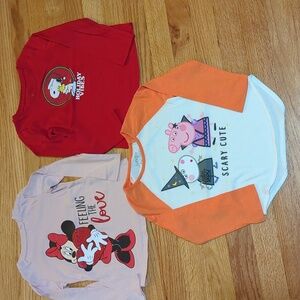 Girls size 4T holiday shirts